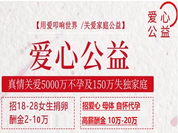 郧阳捐卵助孕生子 爱心志愿者招募